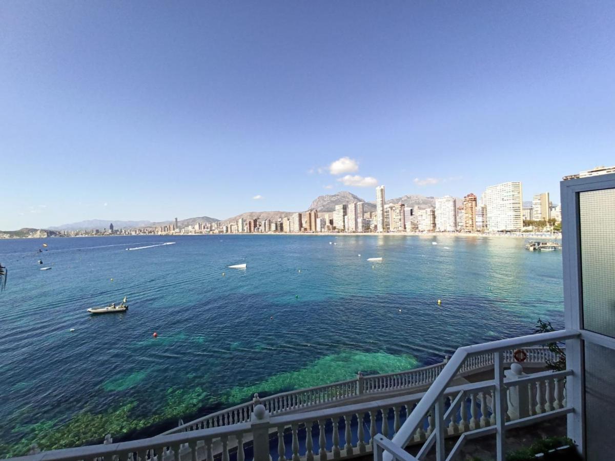Estudio Primera Linea Con Acceso Privado Al Mar Benidorm Eksteriør bilde